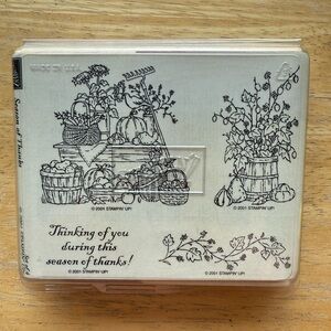 BRAND NEW Stampin' Up! Thanksgiving Design Great Gift Idea for a Craft Person